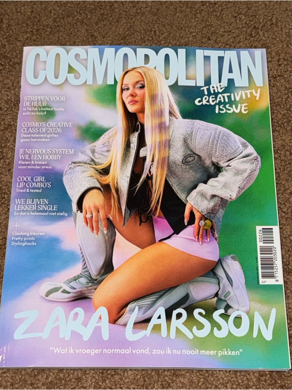 Zara Larsson Cosmopolitan Magazine